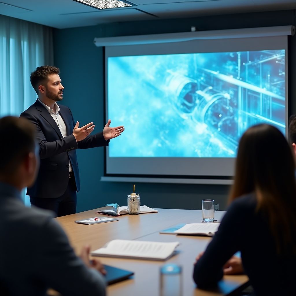 Kundenpräsentation unserer Technologien